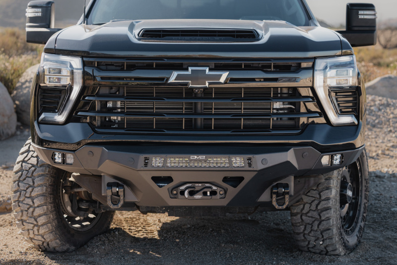 Chevrolet Silverado 3500 Front Bumper - DV8 Offroad - Spec Series - Black - `24-`26